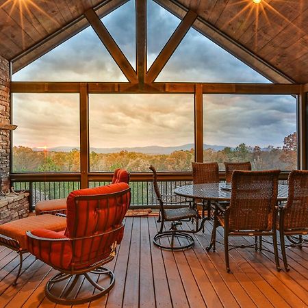 Mineral Bluff Eagles Crest - Long Range Layered Mountain Views In Peaceful Neighborhood! 빌라 외부 사진