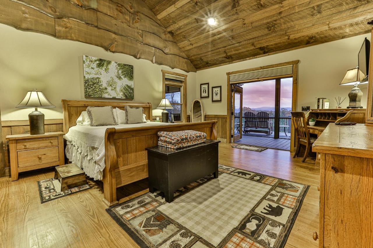 Mineral Bluff Eagles Crest - Long Range Layered Mountain Views In Peaceful Neighborhood! 빌라 외부 사진