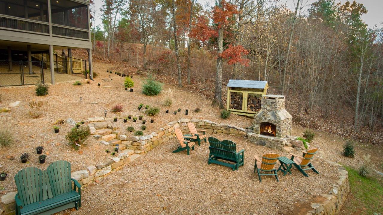Mineral Bluff Eagles Crest - Long Range Layered Mountain Views In Peaceful Neighborhood! 빌라 외부 사진