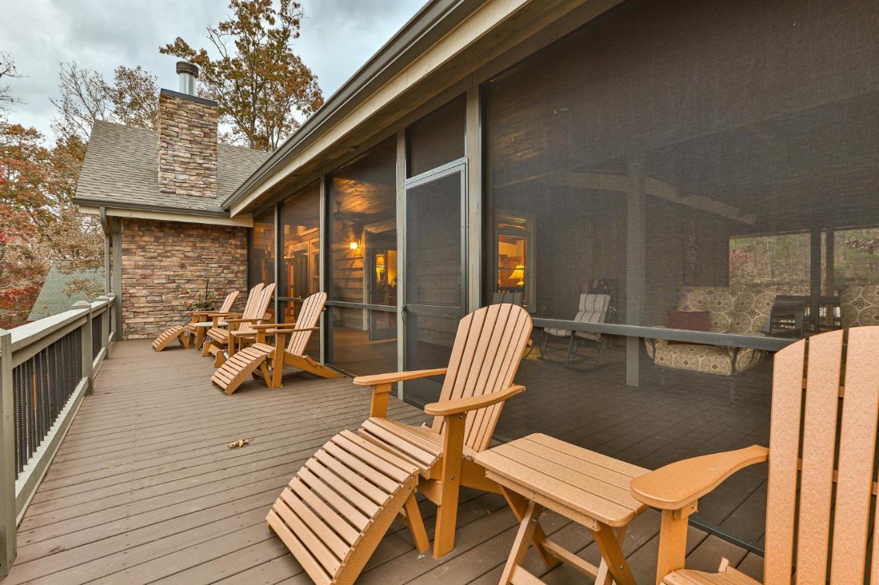 Mineral Bluff Eagles Crest - Long Range Layered Mountain Views In Peaceful Neighborhood! 빌라 외부 사진