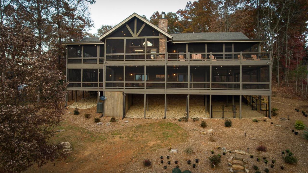 Mineral Bluff Eagles Crest - Long Range Layered Mountain Views In Peaceful Neighborhood! 빌라 외부 사진
